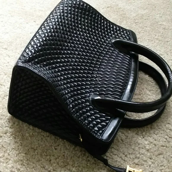 Bally Lambskin Quilted Handbag